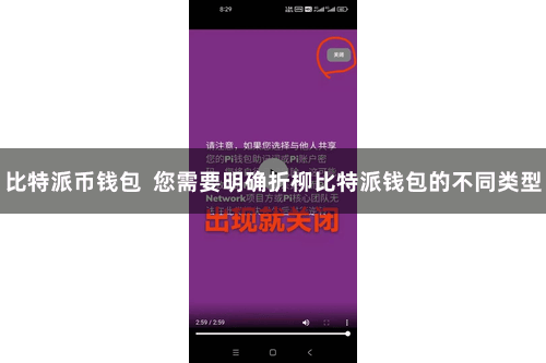 比特派币钱包  您需要明确折柳比特派钱包的不同类型